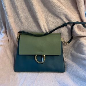 Chloe Faye Medium color block bag